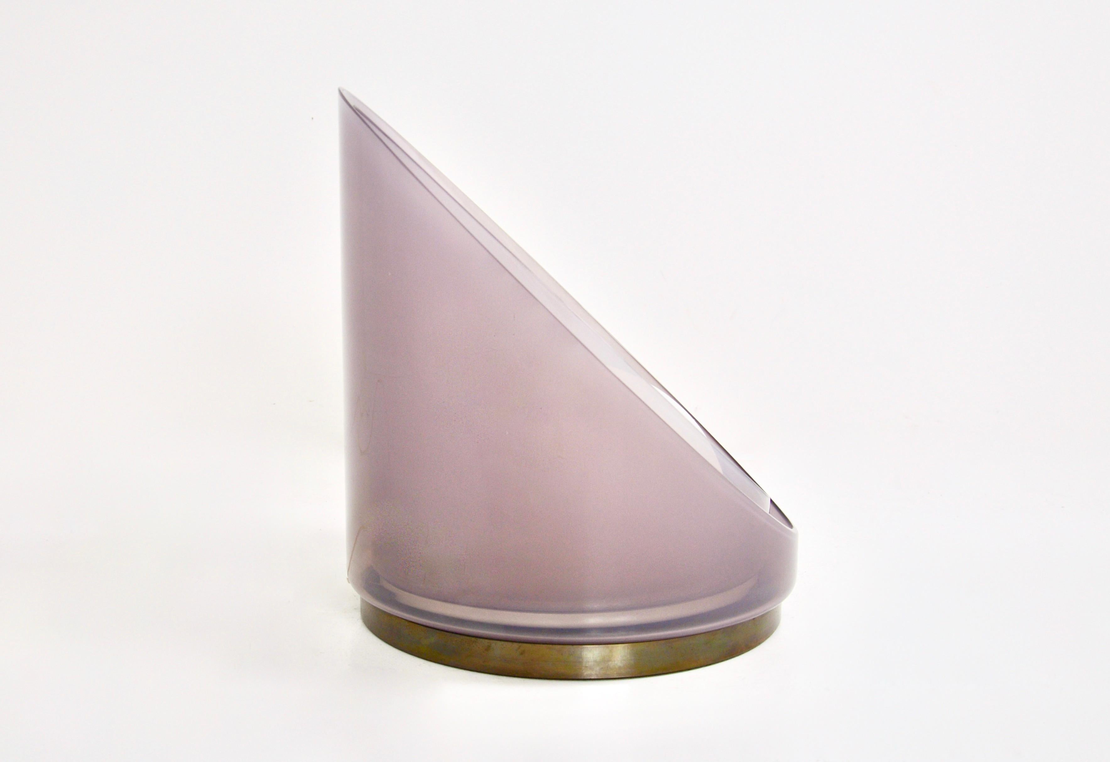 Lampada da tavolo in vetro LT300 di Carlo Nason per Mazzega, anni '70 in vendita 7