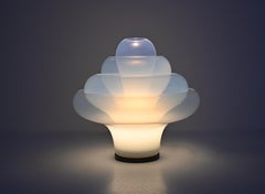 LT305 Lotus table lamp by Carlo Nason for Mazzega, 1960s