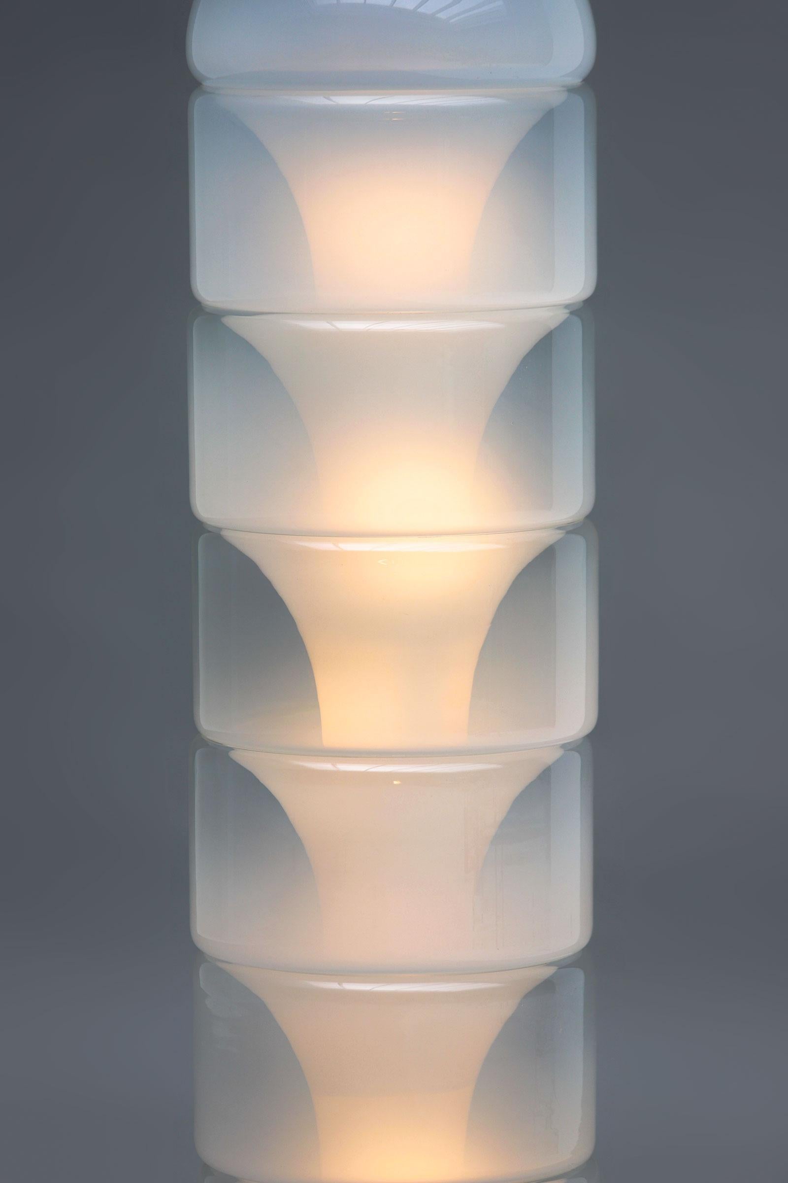 Italian LT316 Floor Lamp by Carlo Nason for Mazzega