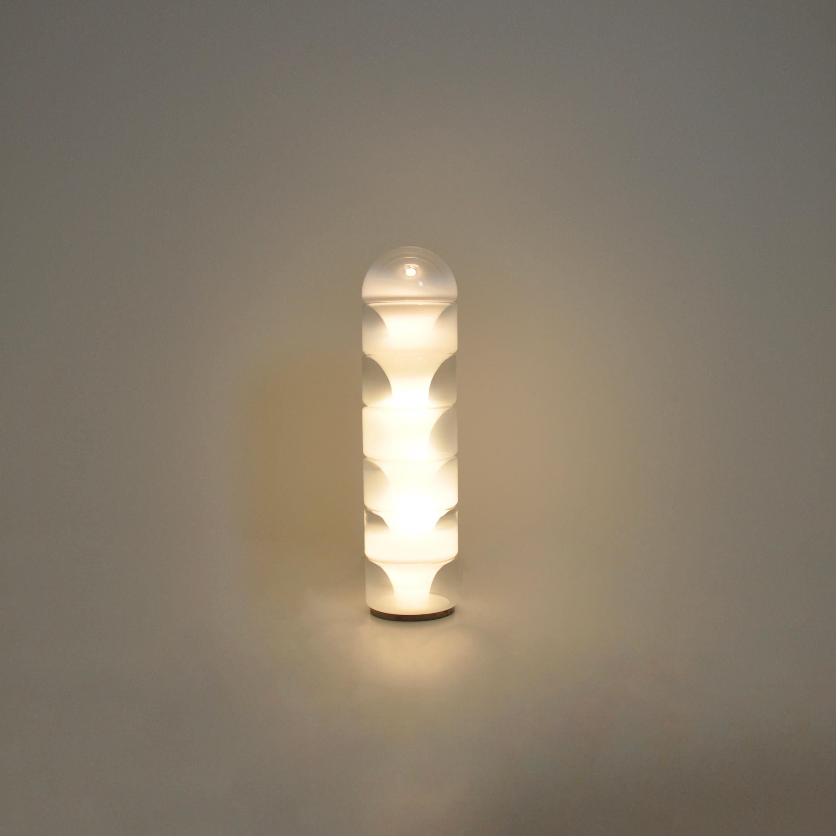 Italian Sfumato LT316 Floor Lamp in Murano Glass by Carlo Nason for Mazzega, 1970s