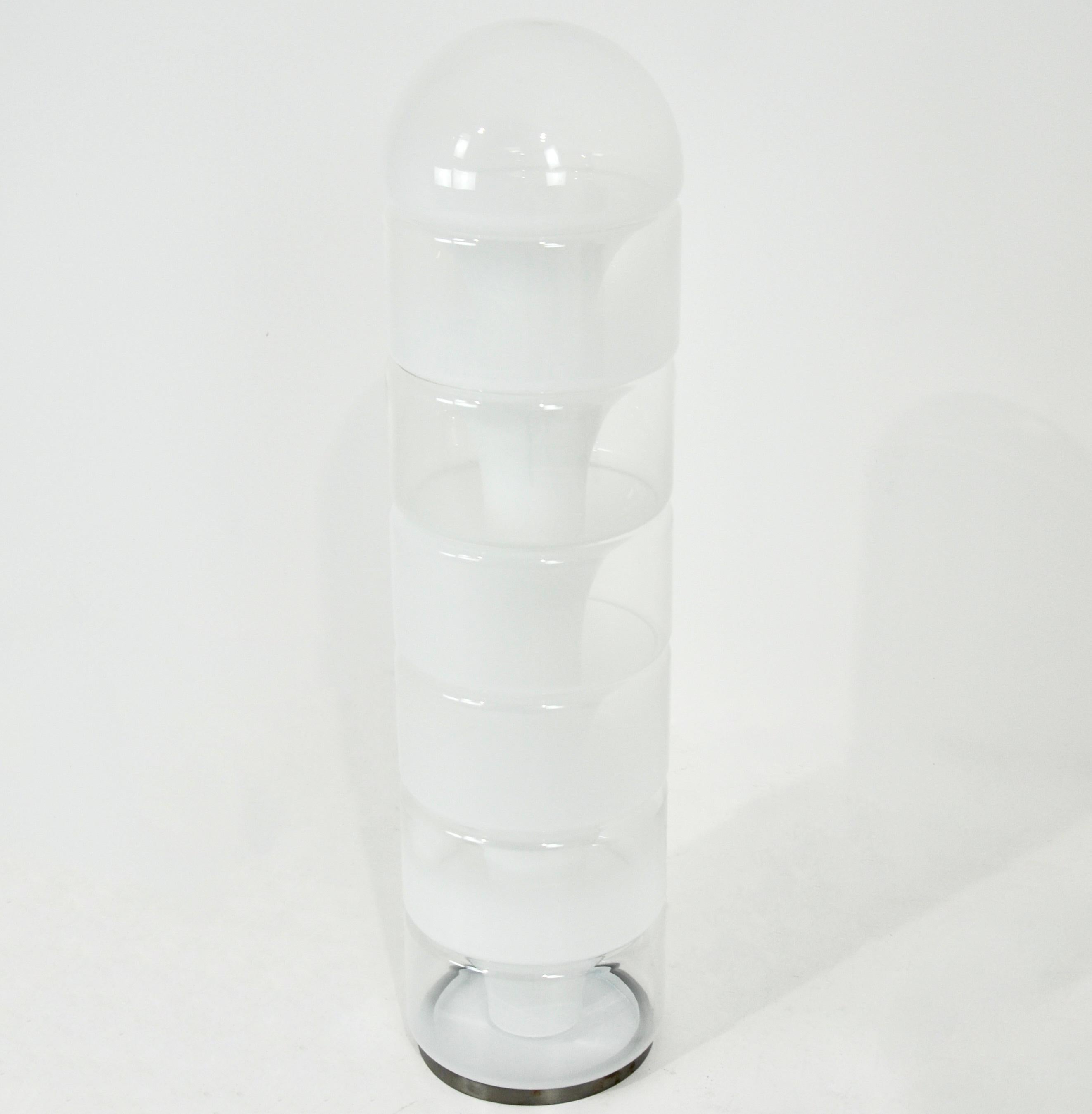 Late 20th Century Sfumato LT316 Floor Lamp in Murano Glass by Carlo Nason for Mazzega, 1970s