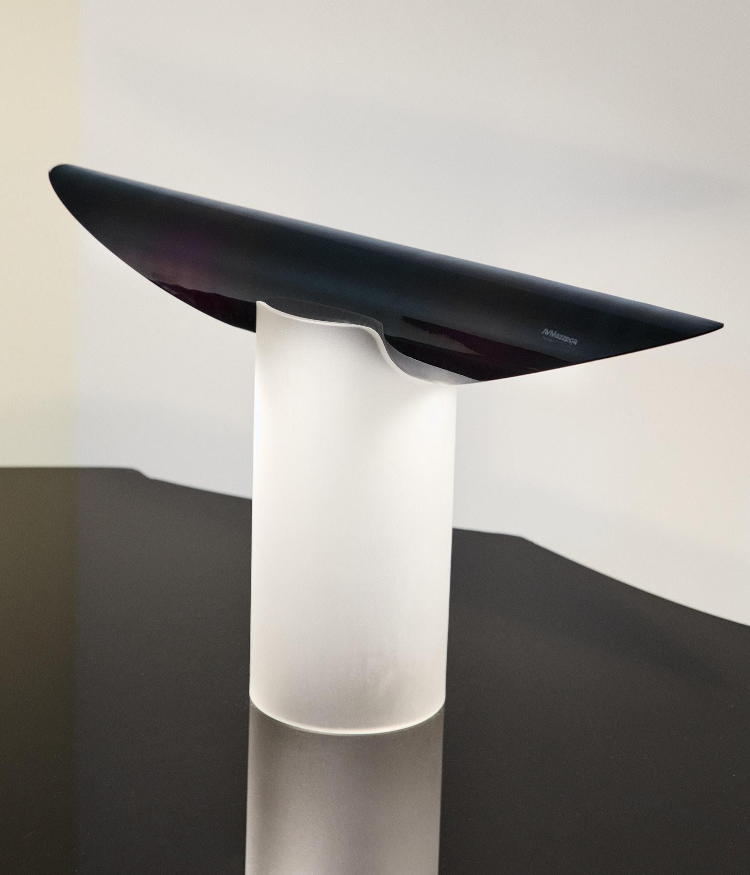 Italian LT938, lampe de table en verre de Murano, design Carlo Nason pour A.V. Mazzega en vente
