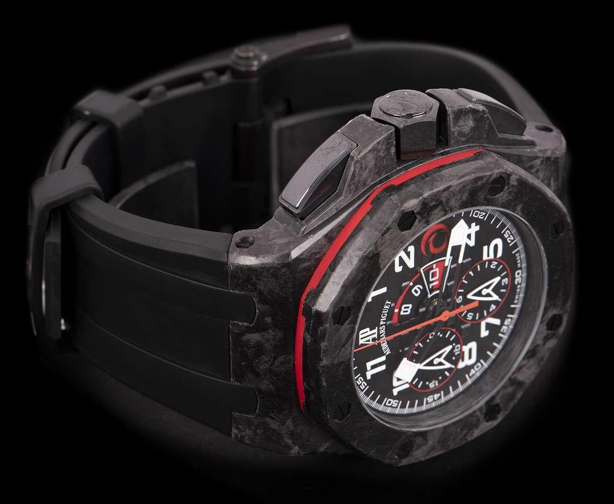 Ltd Edition Audemars Piguet Royal Oak Offshore Chrono Carbon Bezel Team Alinghi 1