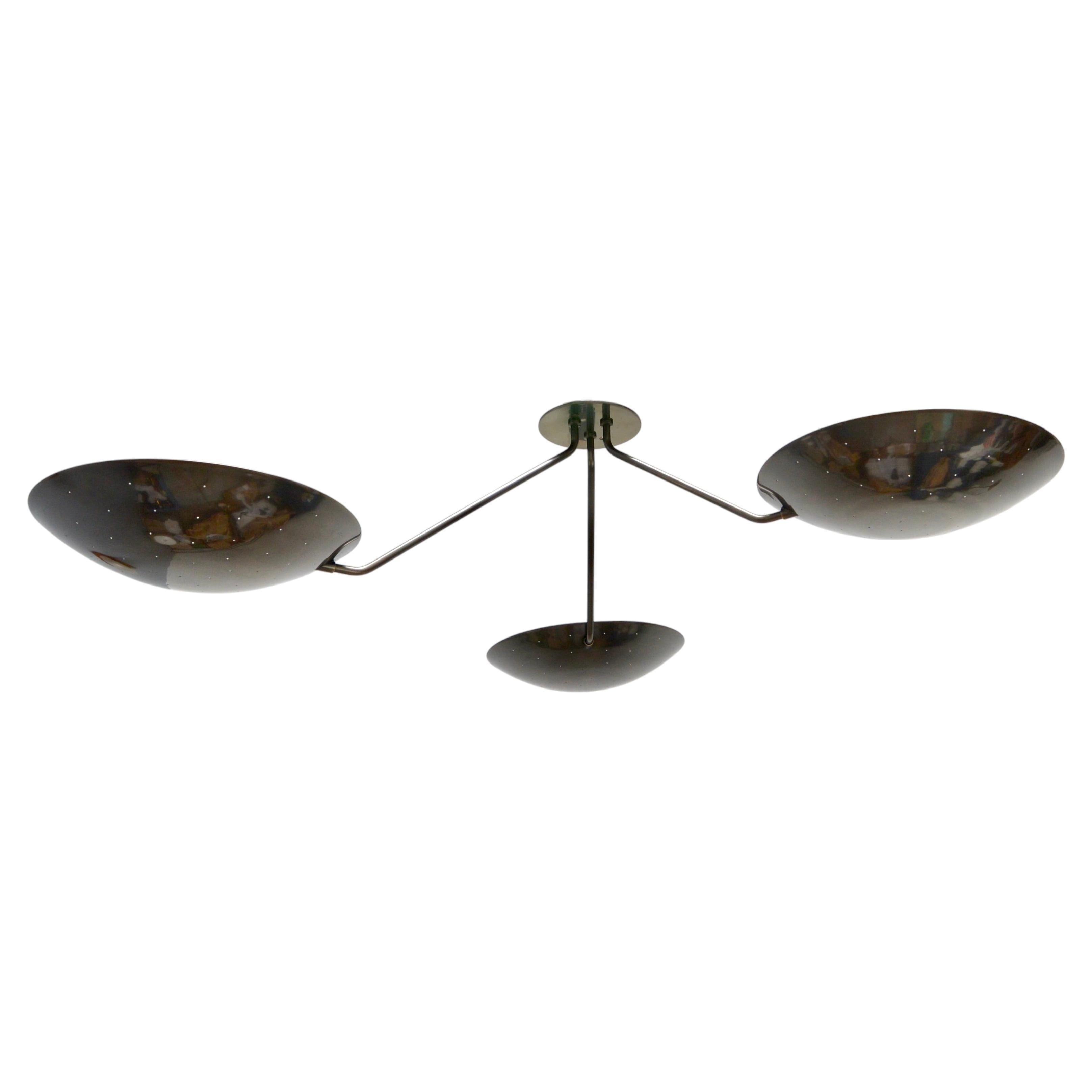 LU 3 Ceiling Light BRZ
