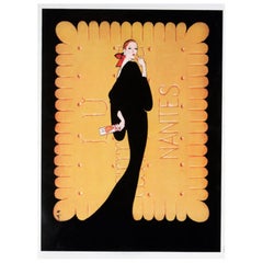 Lu Biscuits, Original-Vintage-Poster, 1970