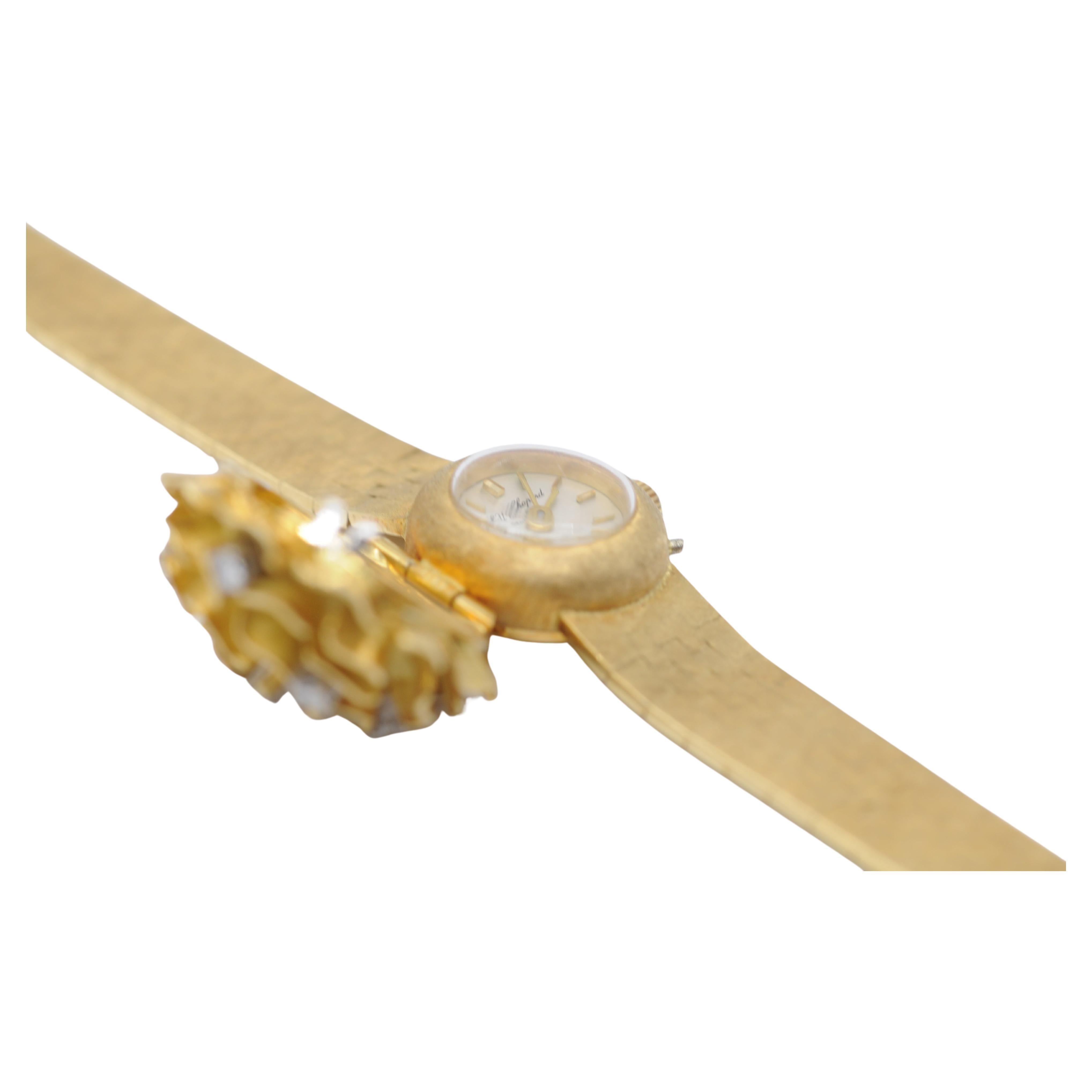 Women's L.U. Chopard Genève Lady Cocktail Watch with Diamonds in 18k Yellow Gold