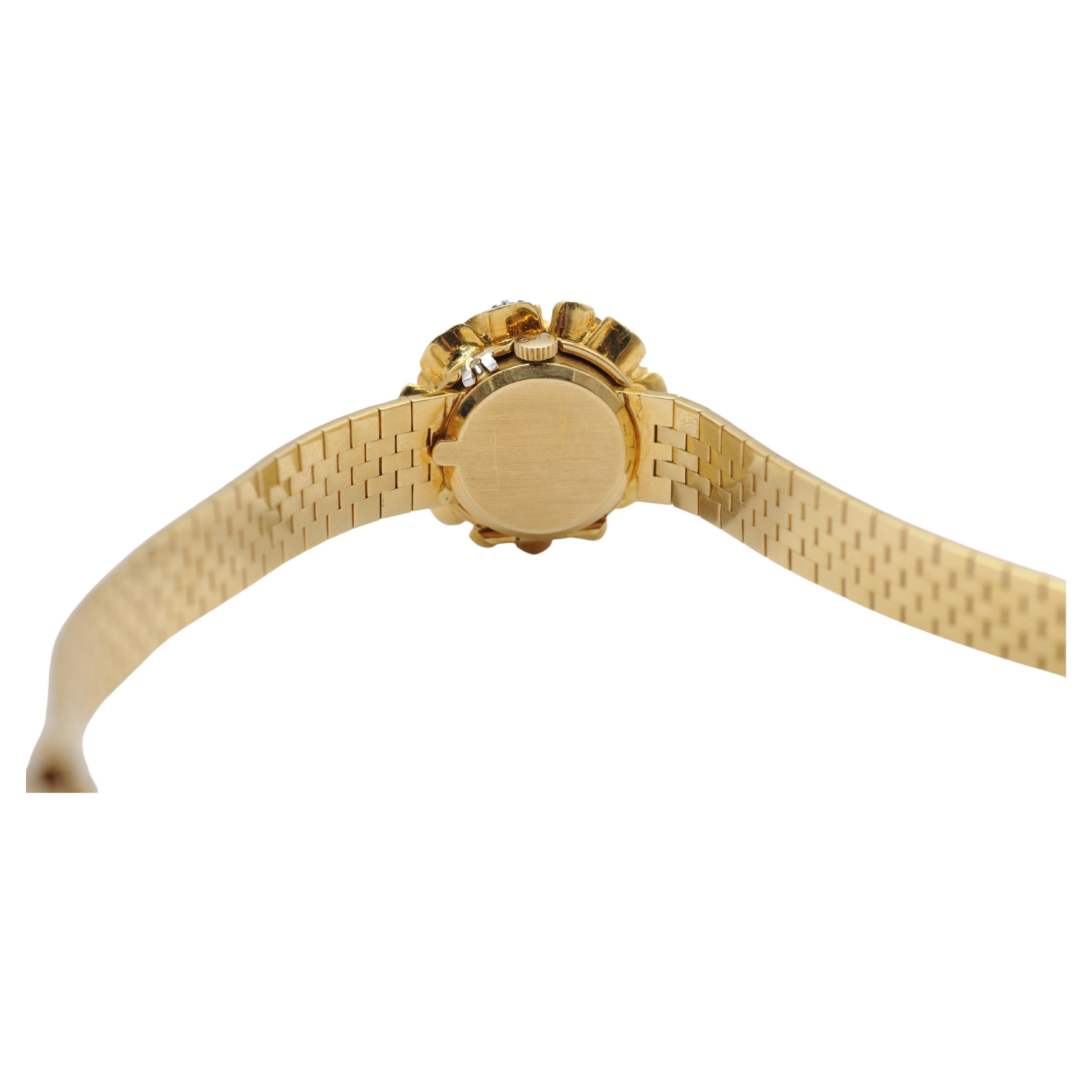 L.U. Chopard Genève Lady Cocktail Watch with Diamonds in 18k Yellow Gold 2