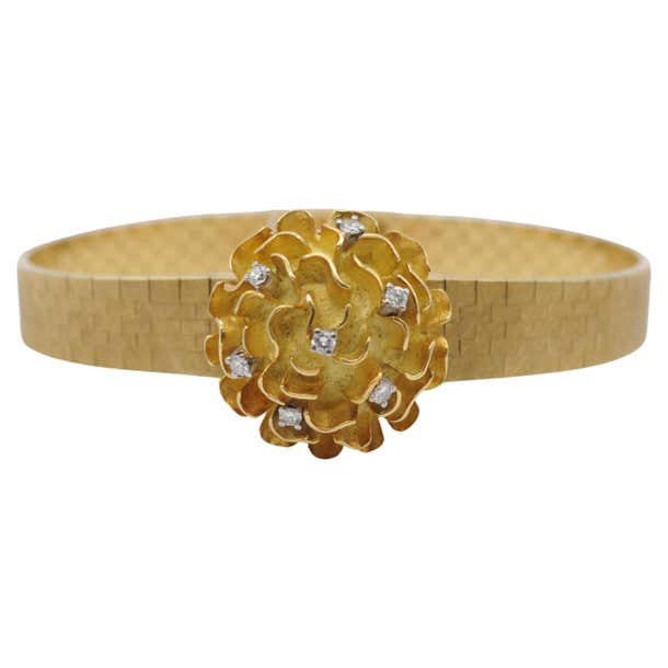 L.U. Chopard Genève Lady Cocktail Watch with Diamonds in 18k Yellow ...