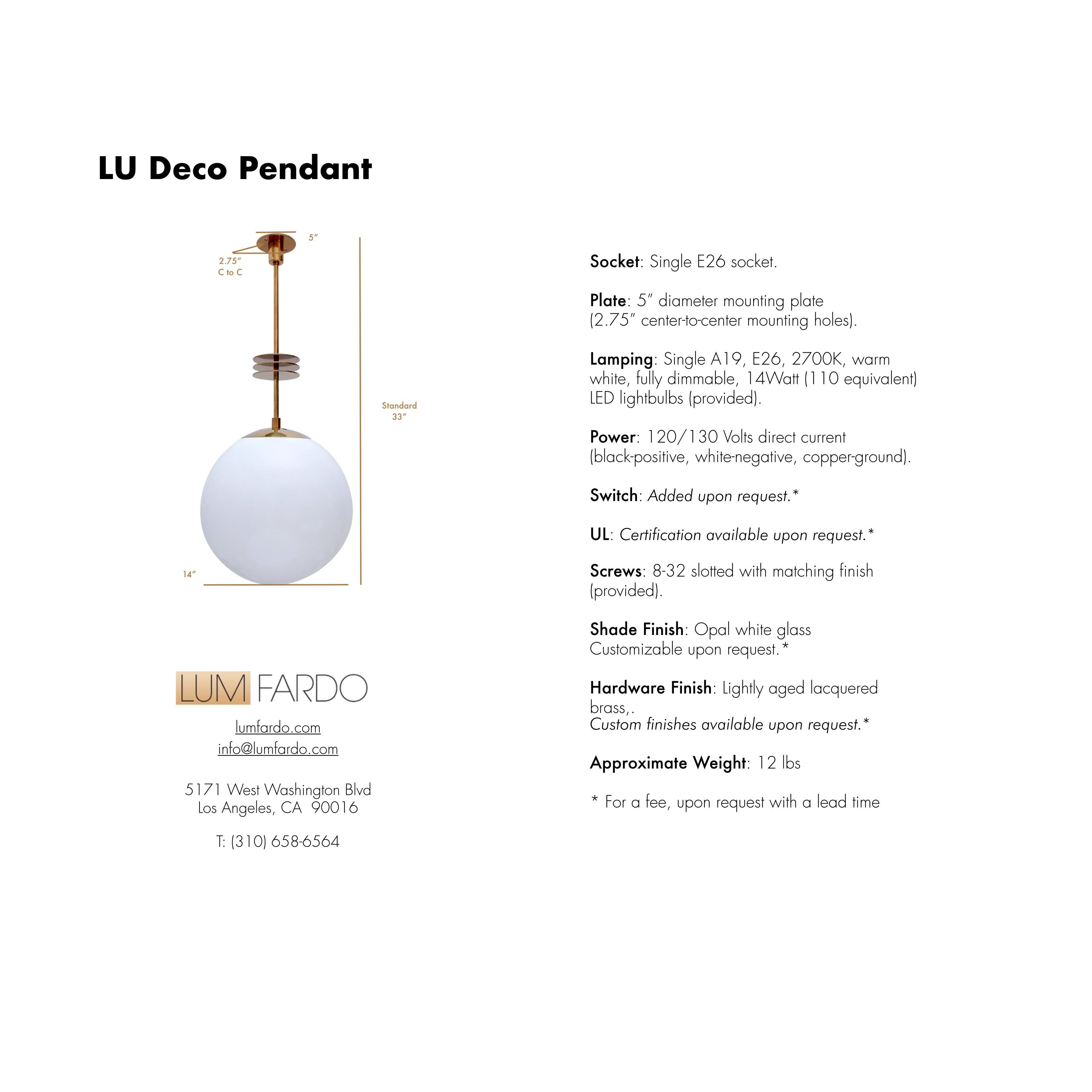 Colgante LU Deco de Lumfardo Luminaires en venta 12