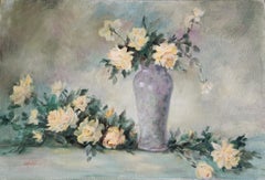 Cheer, Joy and Caring, huile sur carton non encadrée, 16x24" nature morte