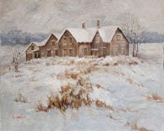 Easy on the Rocks, unframed oil on board, 16x20"