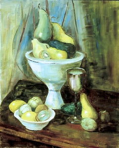 Non è facile essere verdi, 20x16", olio su tavola