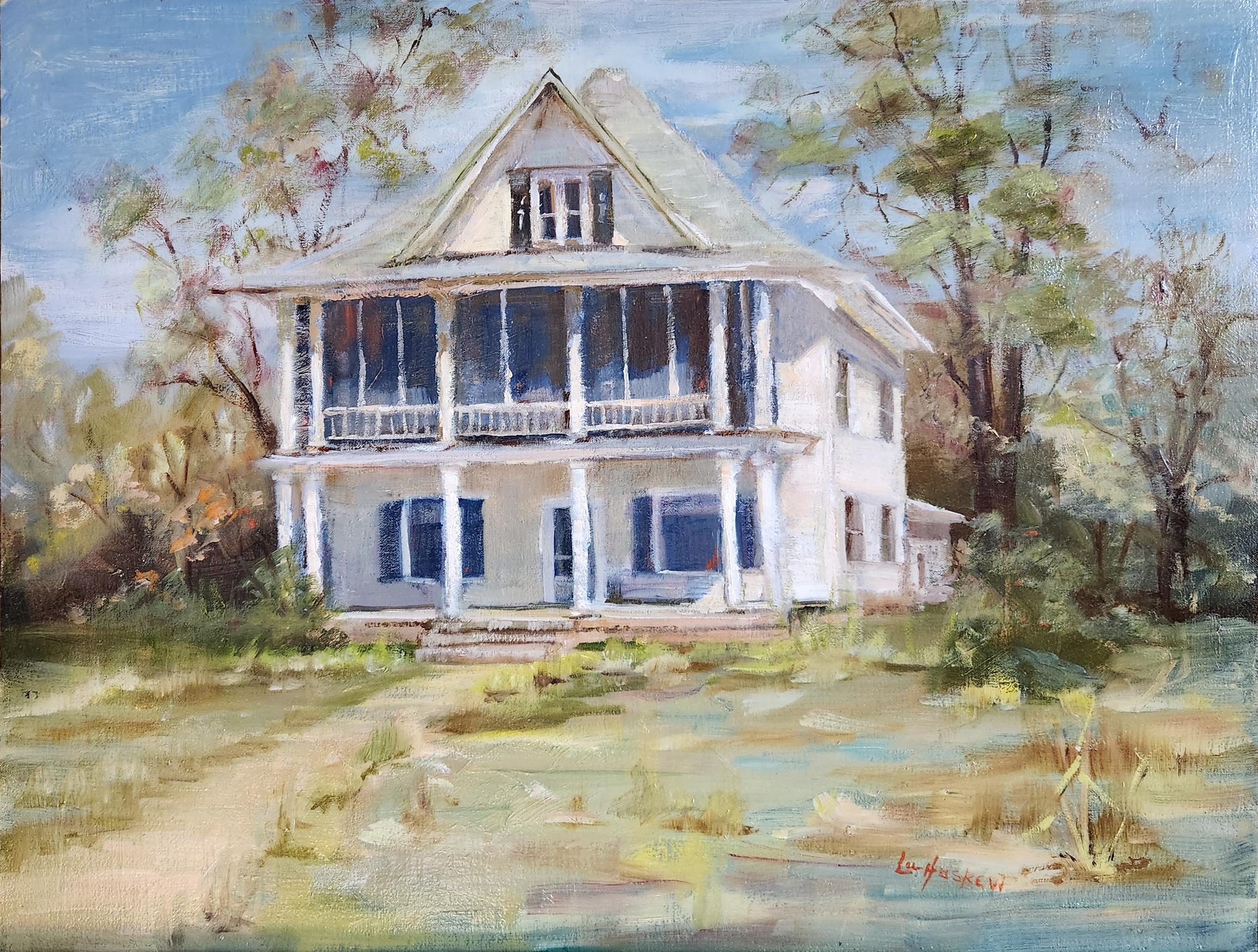 Old but Useful, unframed oil on board, 14x18"