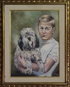 Rags n Denny, 24x18", huile, encadrée
