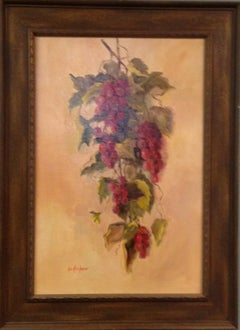 Red Grapes, 24x16" oil on board