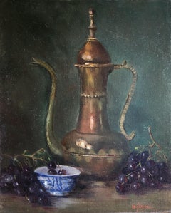 Treasures Within, unframed oil on board, 20x16"