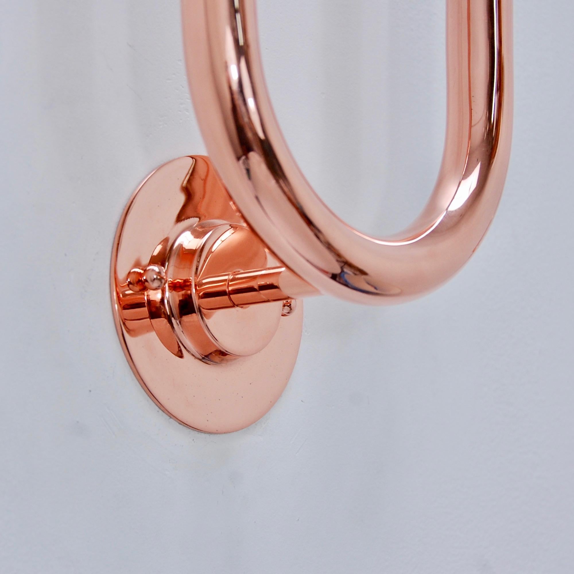 Copper LU Wall Sconces PO.C For Sale
