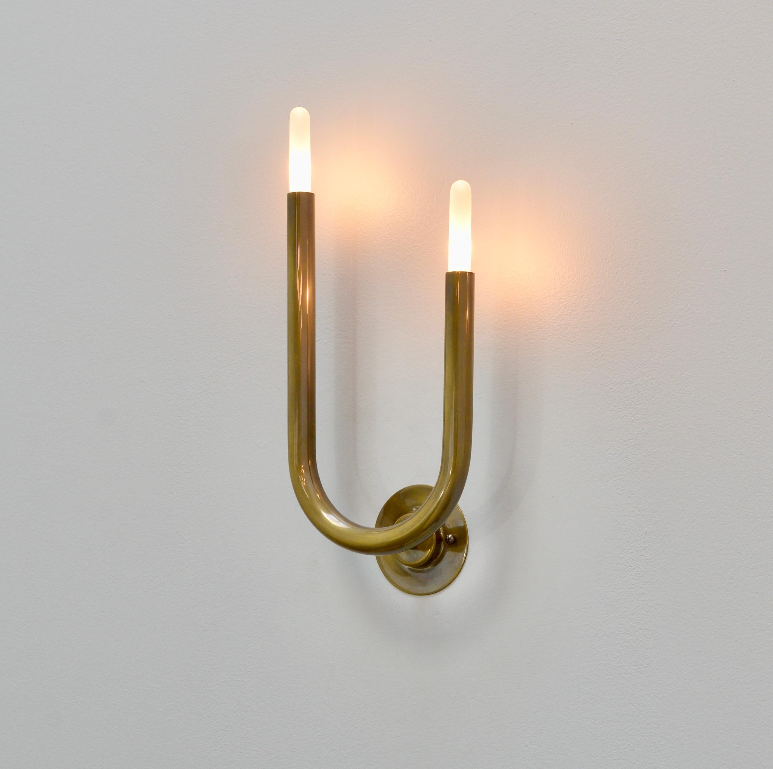 LU Wall Sconces PB For Sale 3