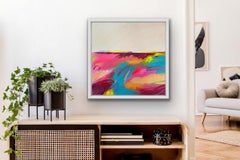 Osea II de Luana Asiata, paysage, paysage marin, peinture abstraite d'origine