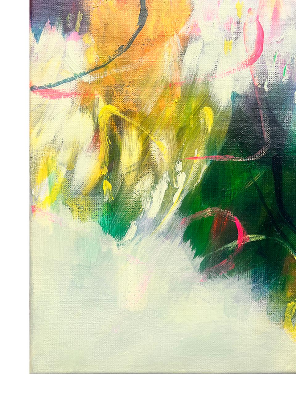 Lucid III, Quadro originale, Arte floreale, Pittura astratta in vendita 2