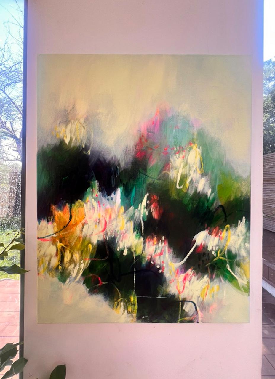 Lucid III, Quadro originale, Arte floreale, Pittura astratta in vendita 3