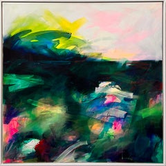 Oceanic Arts, Quadro originale, Arte floreale, Pittura astratta, Pastello