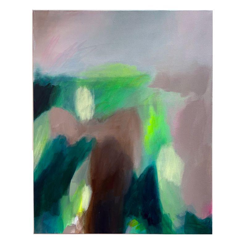 Temperato e Vista con Acrilico su Tela, Pittura di Luana Asiata in vendita 7