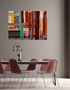 Endless Time, Mixed Media on Canvas