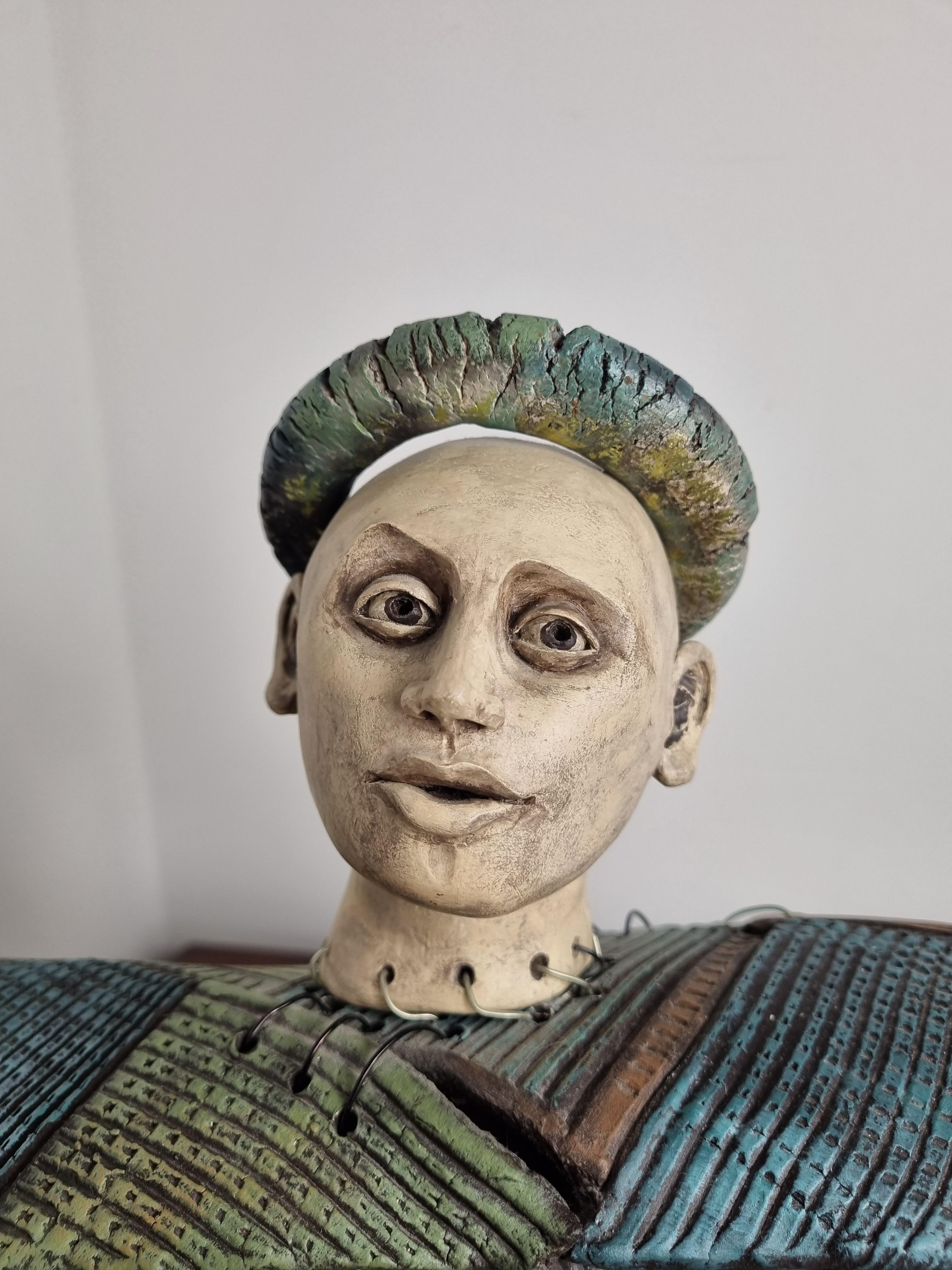 Sculpture surréaliste de LuAnne Tackett Simpson du 20ème siècle en vente 10