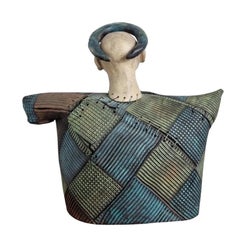 Sculpture surréaliste de LuAnne Tackett Simpson du 20ème siècle