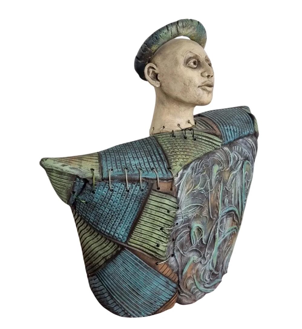 Sculpture surréaliste de LuAnne Tackett Simpson du 20ème siècle en vente 5