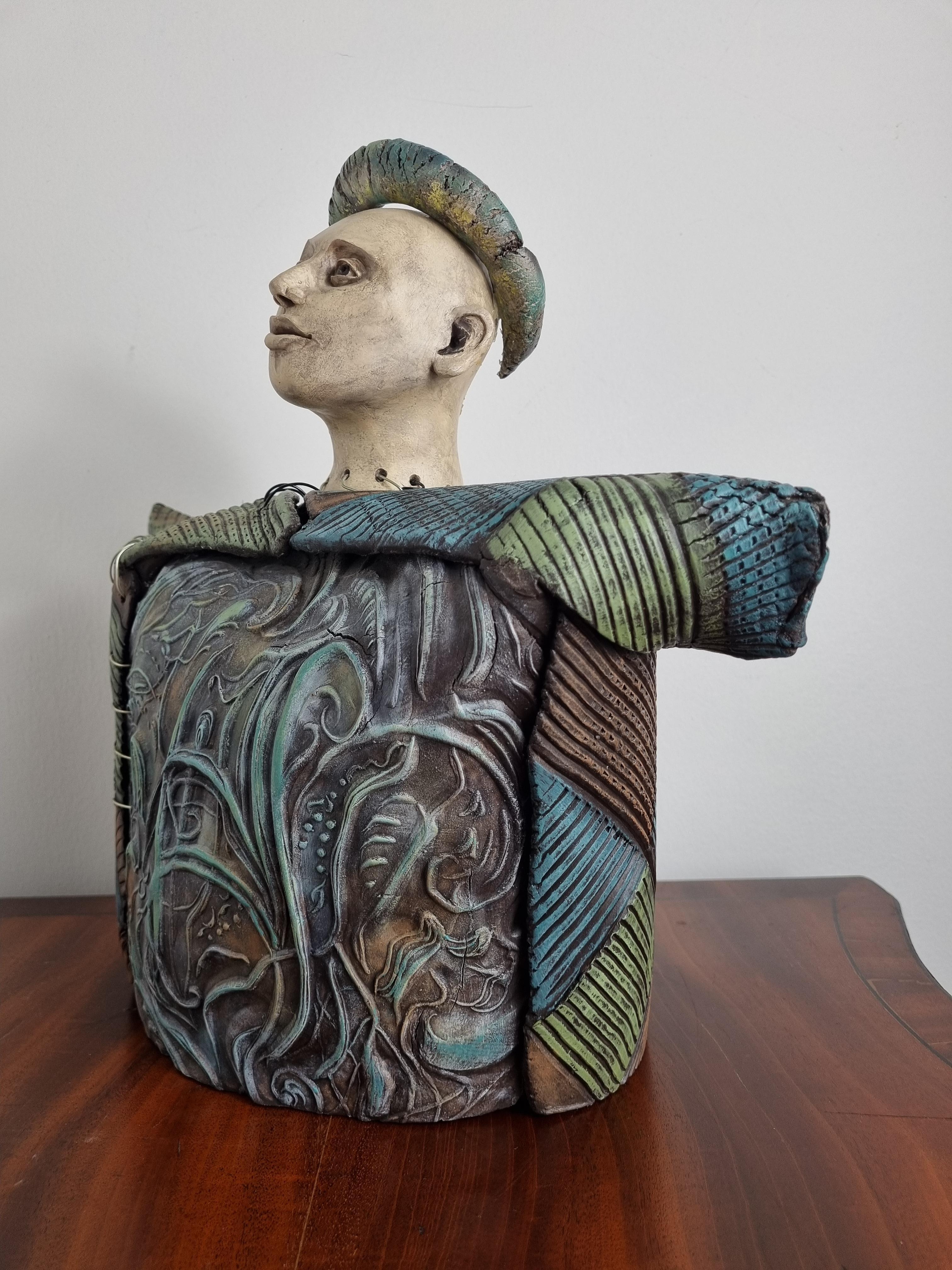 Sculpture surréaliste de LuAnne Tackett Simpson du 20ème siècle en vente 6