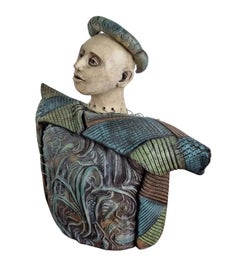 Sculpture surréaliste de LuAnne Tackett Simpson du 20ème siècle