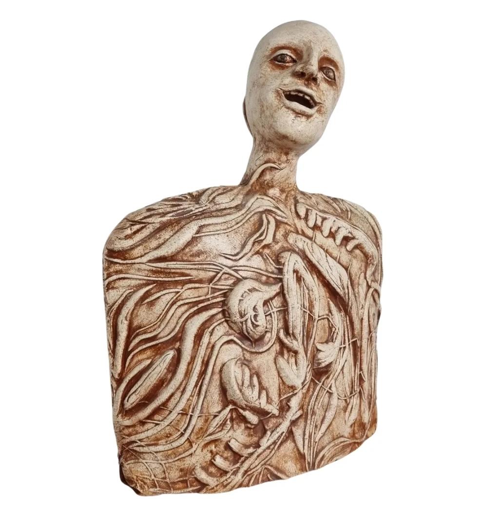 Sculpture surréaliste de LuAnne Tackett Simpson du 20ème siècle en vente 1