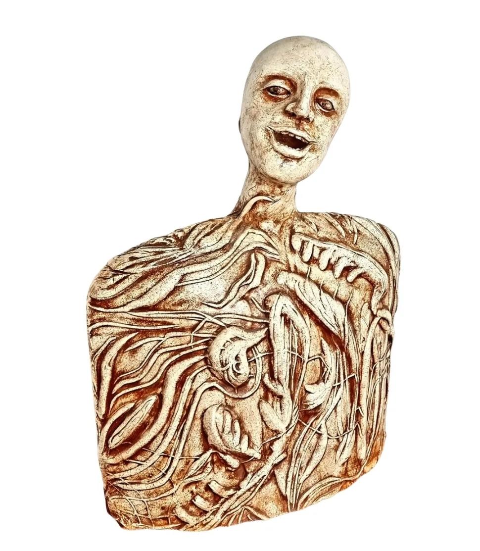 Sculpture surréaliste de LuAnne Tackett Simpson du 20ème siècle en vente 2