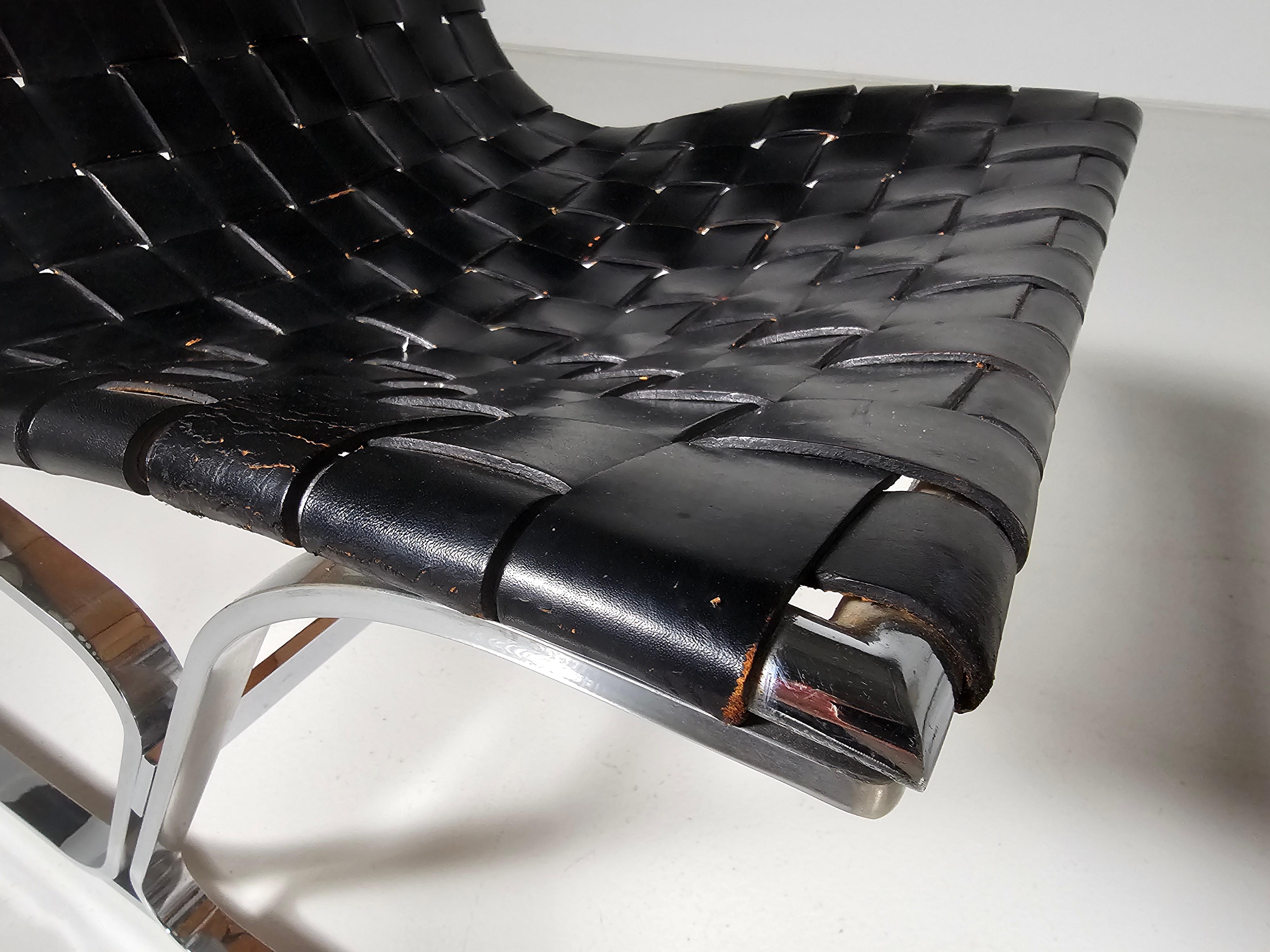 'Luar' Lounge Chairs  by Ross Littell for ICF de Padova, Italy, 1965 For Sale 3