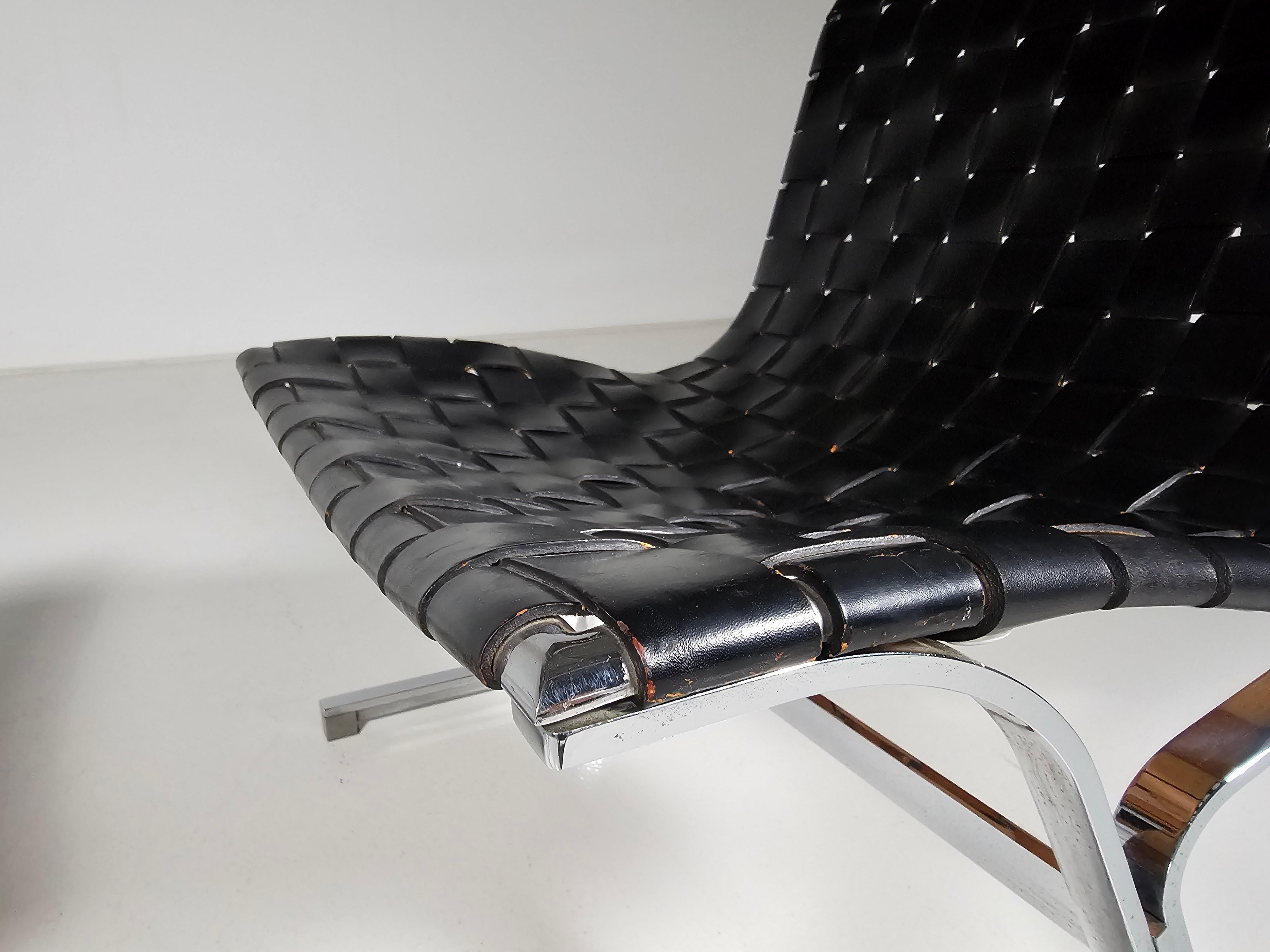 'Luar' Lounge Chairs  by Ross Littell for ICF de Padova, Italy, 1965 For Sale 1