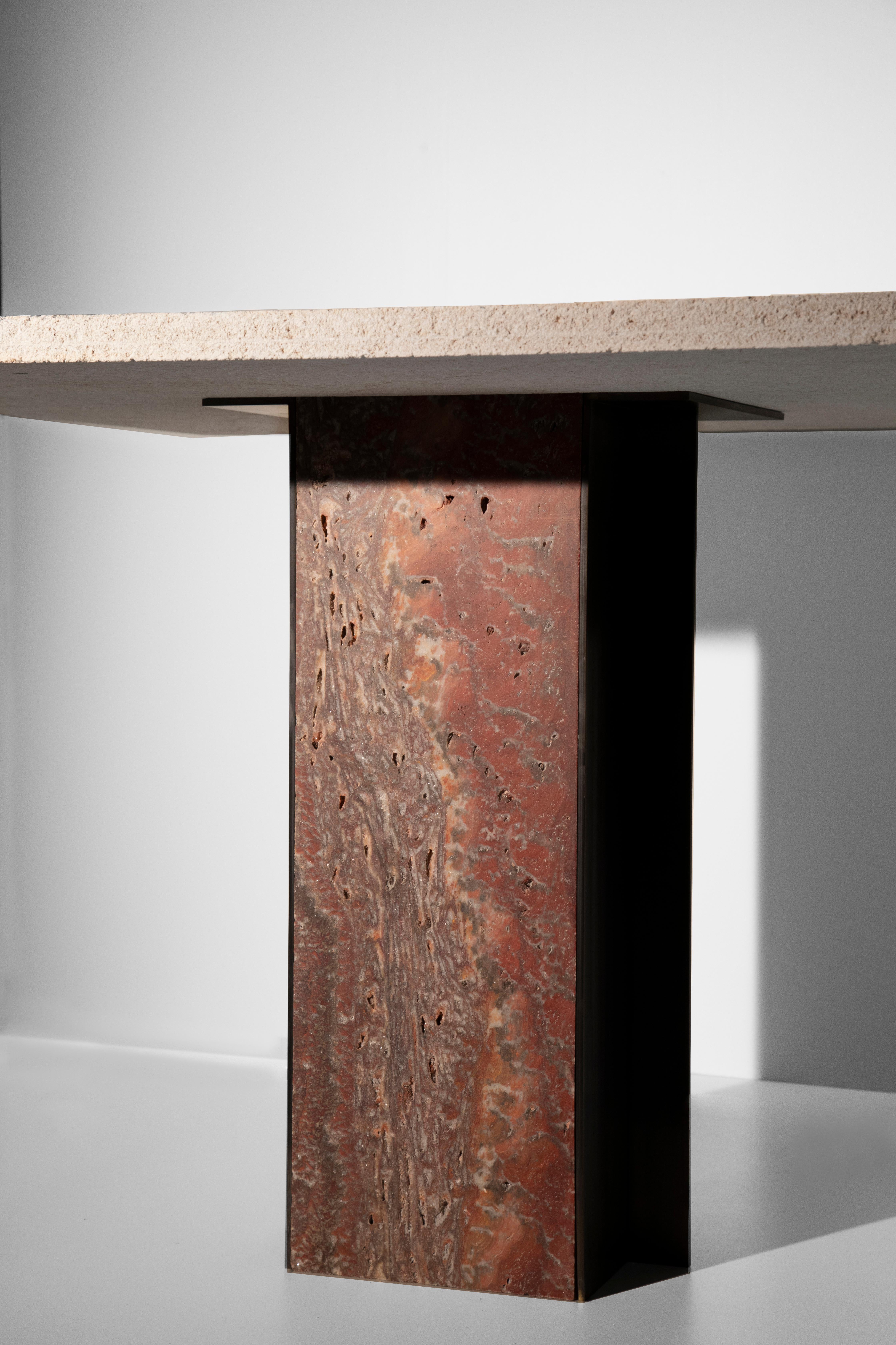 Contemporary Luar Table by Maria Dolores & Abe Vettoretti For Sale