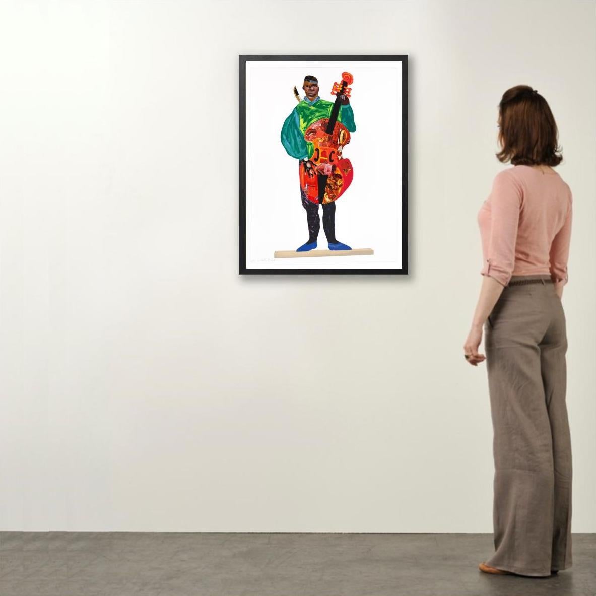Lubaina Himid
Naming the Money: Kwesi, 2004/2021 - Contemporary art, 21st Century, Colourful

2021
Screenprint
Edition of 125
76 × 60 cm
(29.92 × 23.62 in)
Signed, numbered and dated
In mint condition

Lubaina Himid, along with seven other leading