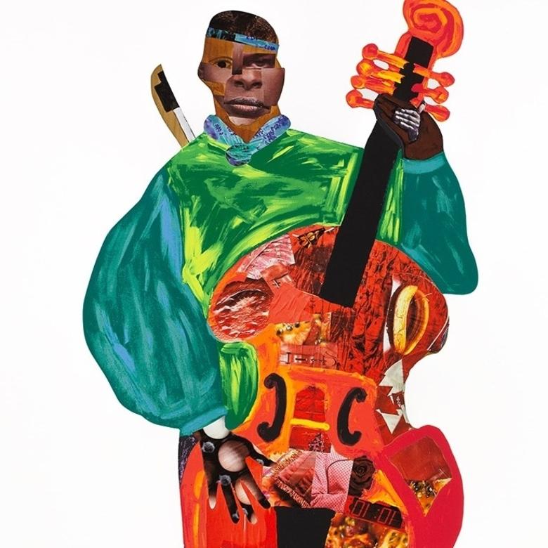 Naming the Money: Kwesi, 2004/2021 - Contemporary art, 21st Century, Colourful - Print by Lubaina Himid