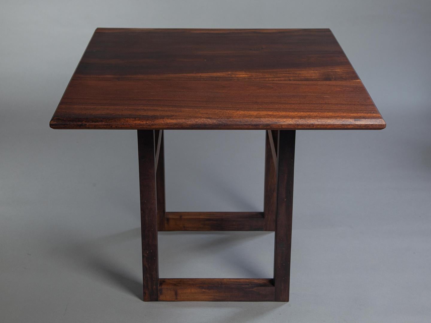 The Lubambo Side Table. Brazilian Solid Wood with tenons and joinery  For Sale 1