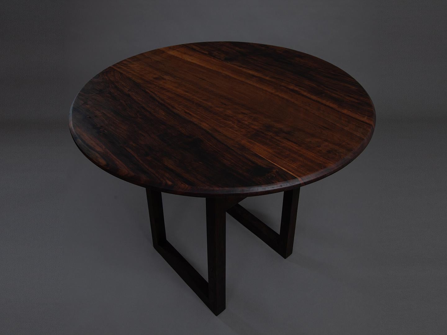 Modern The Lubambo Table, Brazilian Solid Wood Using Mortise and Tenon Joinery For Sale