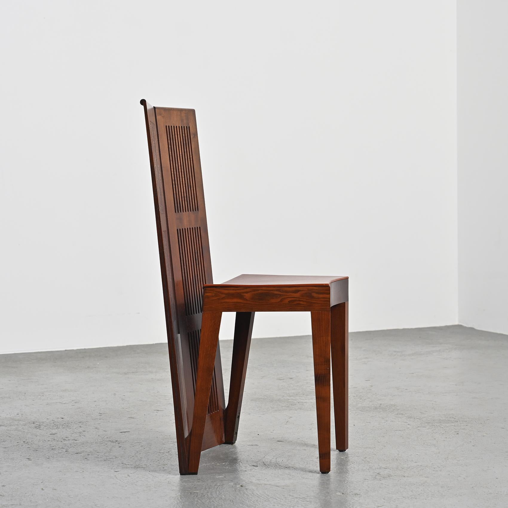 Lubekka Chair by Andrea Branzi, circa 1991 For Sale 5