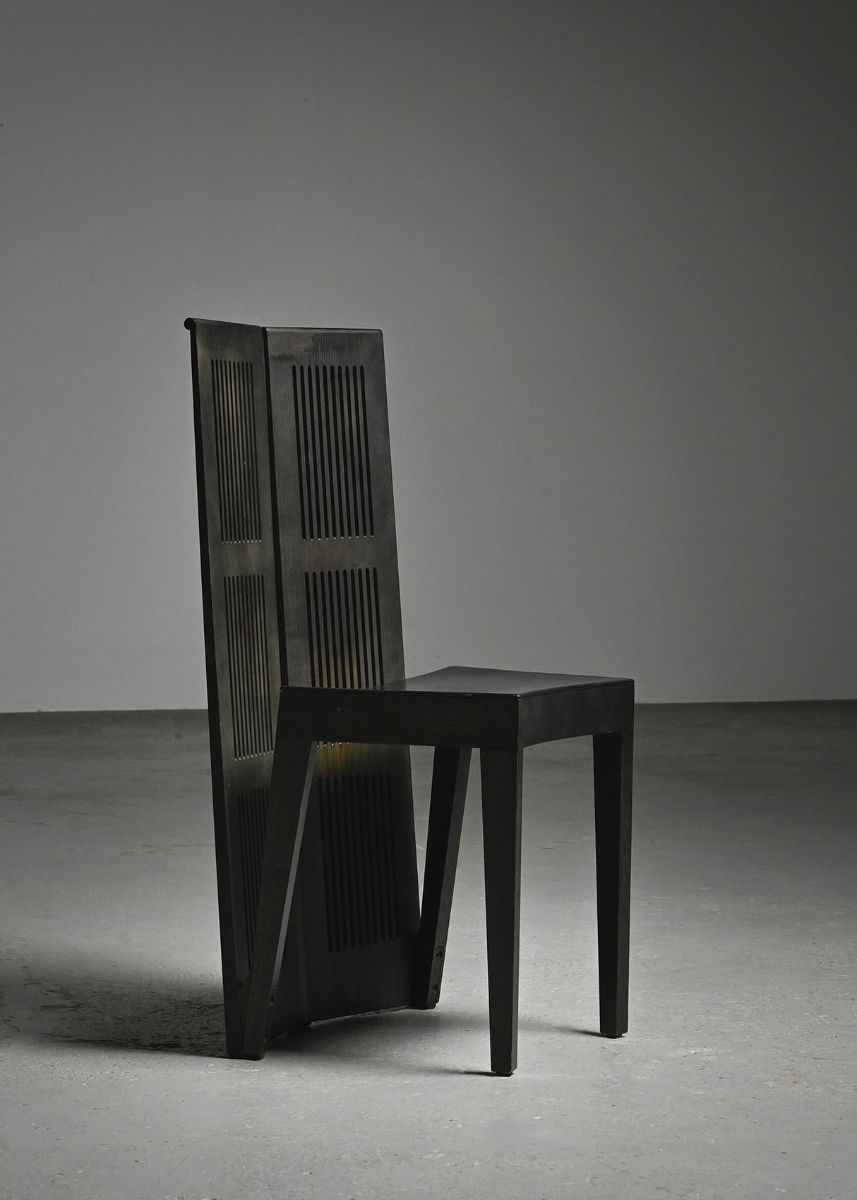Lubekka Chair by Andrea Branzi, circa 1991  6