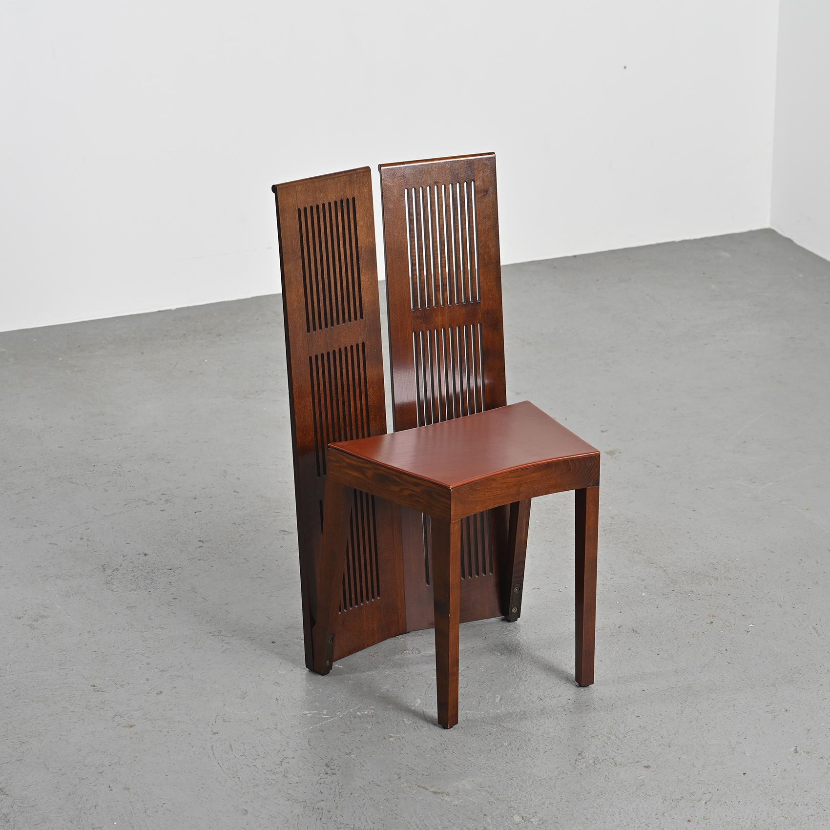 Lubekka Chair by Andrea Branzi, circa 1991 For Sale 6