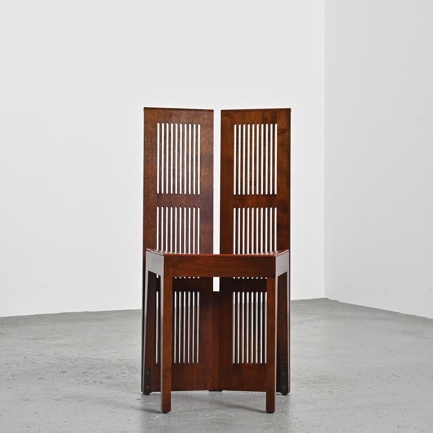 Post-Modern Lubekka Chair by Andrea Branzi, circa 1991 For Sale