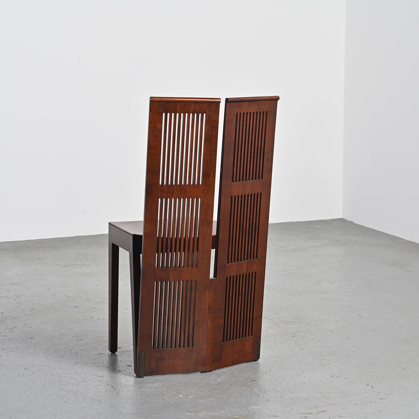 Lubekka Chair by Andrea Branzi, circa 1991 For Sale 2