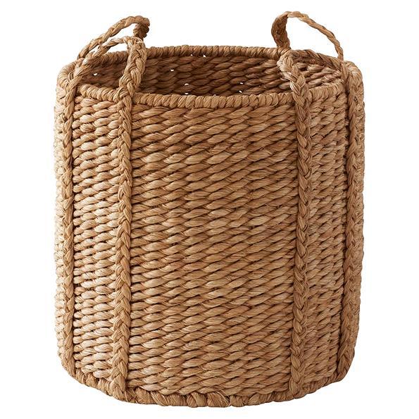 Lubid Abaca Basket, Natural Abaca 20" For Sale