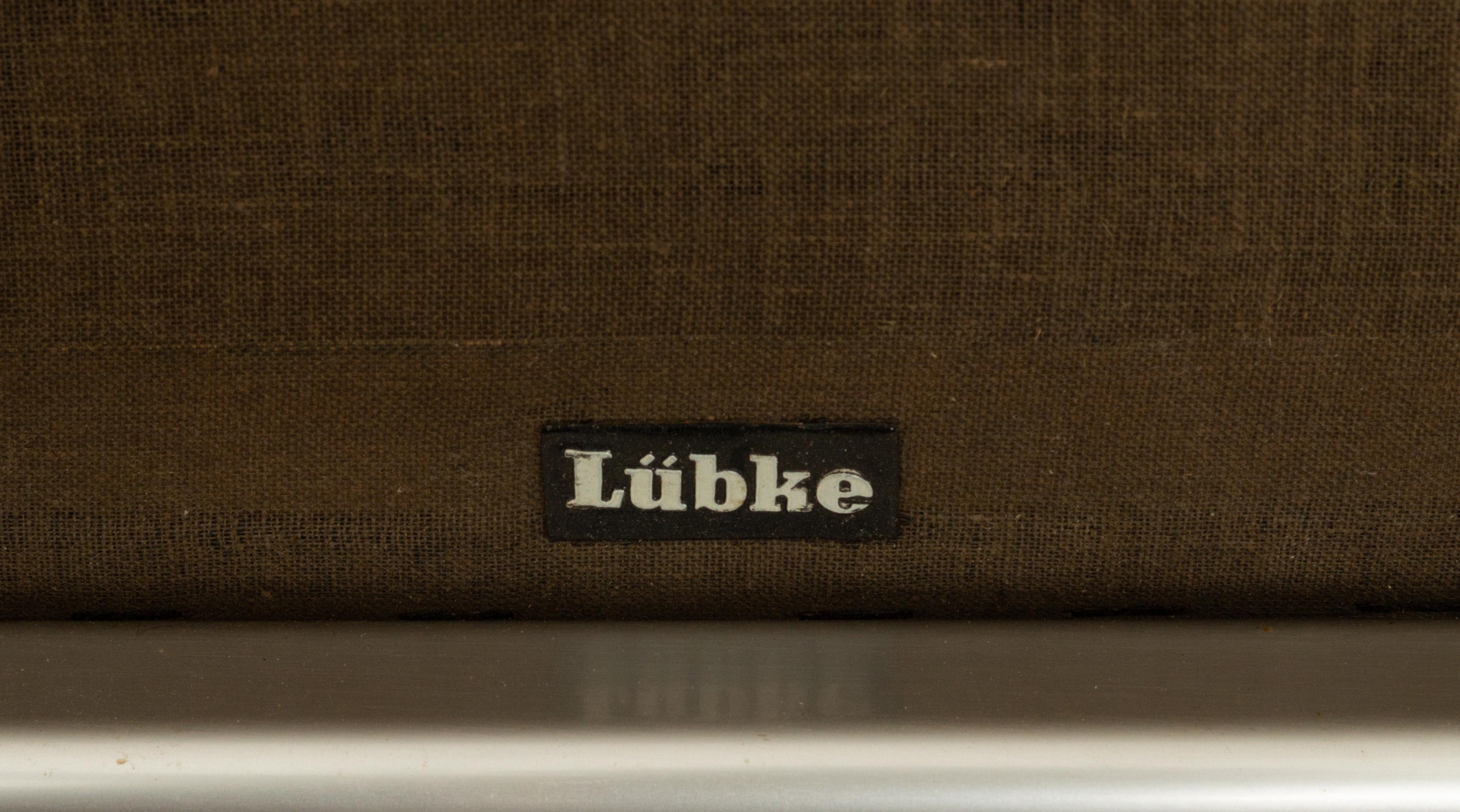 Aluminum Lübke Conferences Armchairs 1960’s