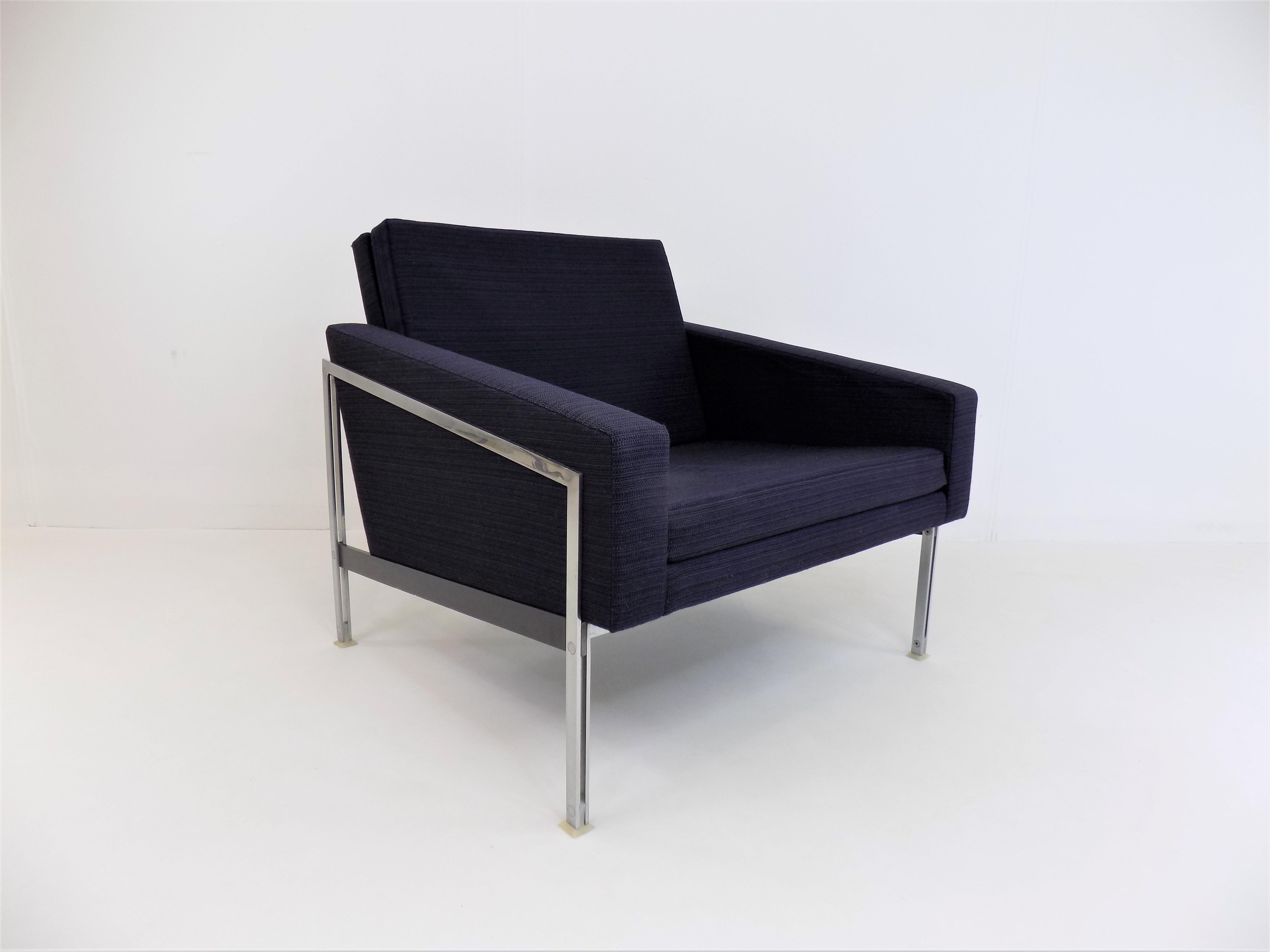 Fabric Lübke Loungechair by Wolfgang Herren